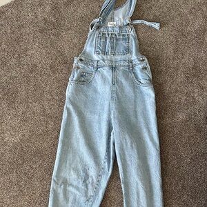Light Blue Denim Overalls